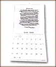 Custom Poetry Calendars